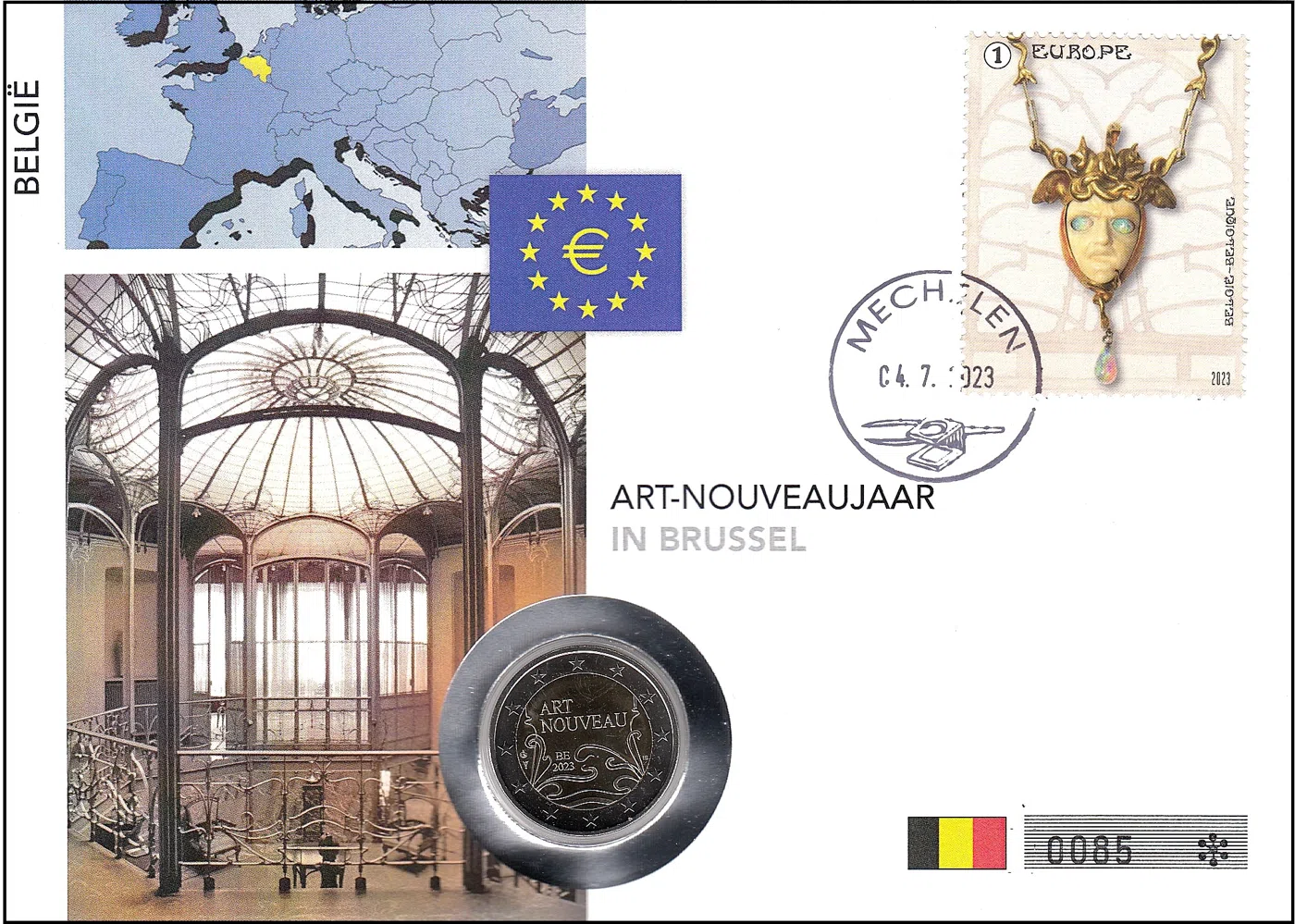 LETO ART NOUVEAU PO ARHITEKTU VICTOR HORTA